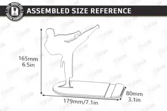 Sport Phone Stand Laser Cut | Gym and Dance | Phone Holder Product Image 2