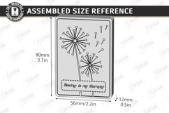 Needle Holder Laser Cut | Sewing Organizer | Laser Engraved Product Image 2