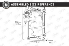 Personalized Coin Drop Bank Laser Cut | Kids Money Box | CNC Product Image 2