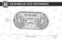 DND Health Point Trackers Laser Cut | HP Tracker Glowforge Product Image 20