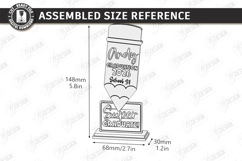 Personalized Kids Graduation Award Laser Cut | Grad 2026 SVG Product Image 2