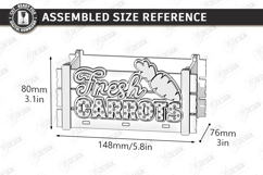 Easter Boxes and Crate Laser Cut Bundle | Bunny Baits | CNC Product Image 14