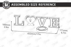 Interchangeable Home Stand Laser Cut | Desktop Word Sign SVG Product Image 2