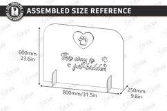 Pet Barrier Laser Cut | Pet Owner | Home Sign | Dog Stopper Product Image 2