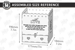 Flowers and Chocolate Boxes Laser Cut Bundle. Mother's Day Product Image 20
