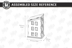 Valentine's Day Candle House Laser Cut | Candle Holder SVG Product Image 2