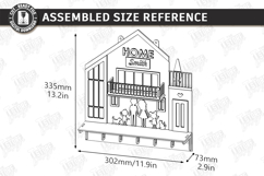 Family Key Holders Laser Cut Bundle | Wall Organizer SVG Product Image 10