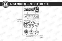 Baby Birth Announcement Sign Laser Cut Bundle | New Born SVG Product Image 15