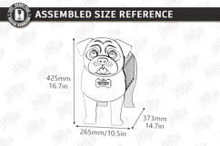 3D Dog Breeds Planters with Name Tags Laser Cut Bundle SVG Product Image 10