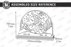 Kids Night Light Stand Laser Cut | 3D Bedroom Table Lamp SVG Product Image 2