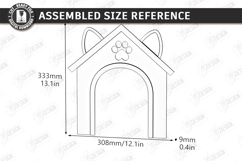 Wooden Cat Doors Laser Cut Bundle | Pet Friendly Home | CNC Product Image 25