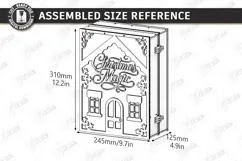Wooden Christmas Advent Calendar Laser Cut | Layered Holiday Product Image 3