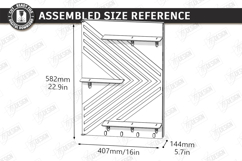 Electricity Meter Box Cover Laser Cut | Wall Decor | Pattern Product Image 3