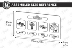 Life Cycle Puzzle Laser Cut | Educational Montessori Toy SVG Product Image 2