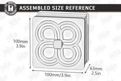 Decorative Gift Box Laser Cut | Floral Lid Jewelry Box SVG Product Image 2