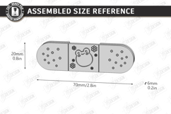 Cute 3D Fridge Magnets Laser Cut | Home Decor | Frogs Laser Product Image 2