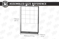 Desktop Book and Photo Organizer Laser Cut | Wall Decor |CNC Product Image 25