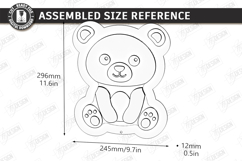 LED Night Light Laser Cut Bundle | 3D Layered Cute Animals Product Image 21