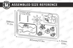 Personalized Busy Boards Laser Cut Bundle | Montessori Board Product Image 11