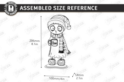 Halloween Standing Character Laser Cut | Halloween Figurine Product Image 2