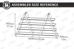 Tiered Wooden Cupcake Stand Laser Cut Bundle | Serving Trays Product Image 16