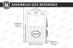 Puppet Theater Laser Cut | Doll Theater | Kids Laser | CNC Product Image 2