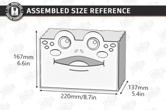 Funny Tissue Boxes Laser Cut Bundle | Cute Cartoon Animals Product Image 22