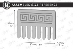 Bracelet and Bookmark Weaving Loom Laser Cut | Crafting SVG Product Image 4