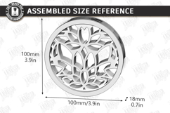 Kitchen Decor Laser Cut Mini Kit | 5 Ornate Wood Designs Product Image 5