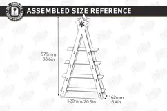 Christmas Tree Shelf Laser Cut | Christmas Tiered Tray | CNC Product Image 2