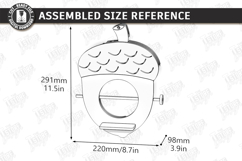 Window Bird Feeder Laser Cut | Hanging Birdfeeder Station Product Image 2