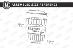 Valentine's Day Gift Card Holder Laser Cut|Romantic Gift Tag Product Image 3