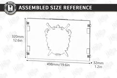 DM Screen Laser Cut Bundle | Game Master Screen | RPG | CNC Product Image 21