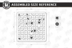 Board Game Labyrinth Laser Cut | Maze Game | Logic Games SVG Product Image 2