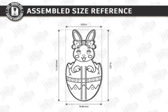 Easter Money Holder Laser Cut | Spring Gift Tag | Holiday Product Image 2