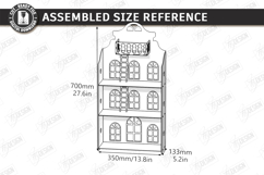 Dollhouse Shef Laser Cut | Kids Laser | Nursery SVG | House Product Image 2