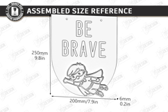 Nursery Wall Decor Laser Cut | Kids Room Sign | Wood Banner Product Image 2