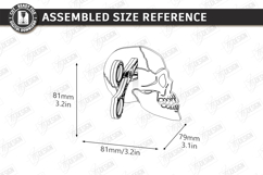 Magnet Kitchen Note Holder Laser Cut | DIY Fridge magnet SVG Product Image 2