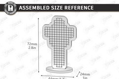 Easter Cross Stitch Ornament Laser Cut | Embroidery Blank Product Image 2