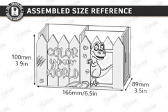 Desk Organizer Laser Cut | Kids Pencil Holder Designs | CNC Product Image 2