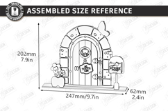 Tooth Fairy Door Laser Cut | Kids Bedroom Decor | Fantasy Product Image 2