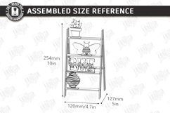 Mini Decorative Ladder Shelf Laser Cut Bundle | Tiered Tray Product Image 16
