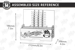 Drink Packet Organizers Laser Cut Bundle | Storage Box Laser Product Image 21
