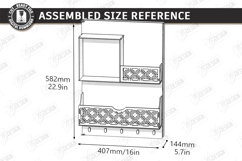 Electricity Meter Box Cover Laser Cut | Wall Decor | Pattern Product Image 21