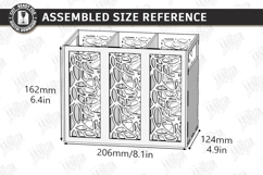 Kitchen Decor Laser Cut Mini Kit | 5 Ornate Wood Designs Product Image 4