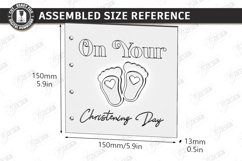 3D Baby Photo Album Laser Cut | Layered Memory Book Cover Product Image 2