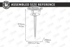 Outdoor Beer Picnic Table Laser Cut | Portable Drinks Holder Product Image 2