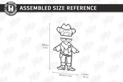 Clothespin Puppets Laser Cut | Moving Mouth DIY Toy Designs Product Image 3