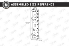 Kids Growth Chart Rulers Laser Cut Bundle | Height Trackers Product Image 16