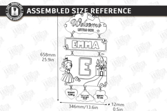 3D Baby Wall Sign Laser Cut Bundle | Newborn | Layered SVG Product Image 16